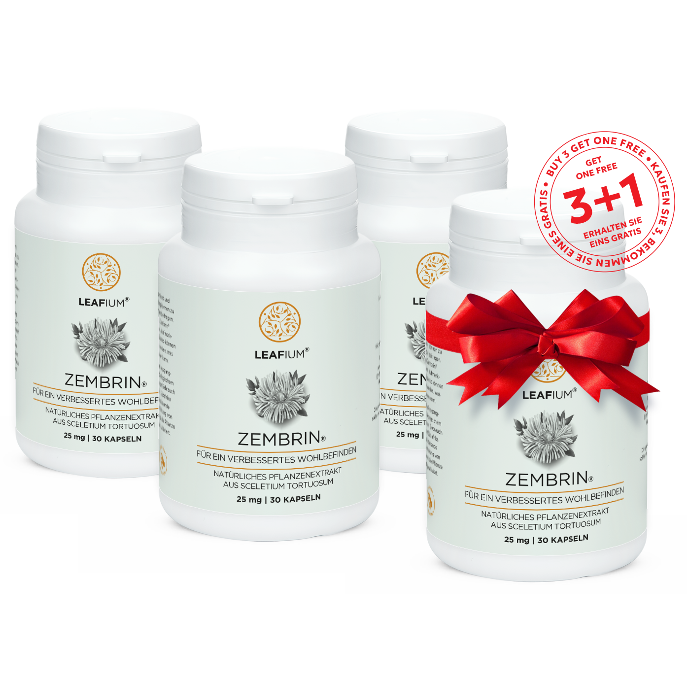 Zembrin 30 Kapseln à 25mg 3+1 gratis
